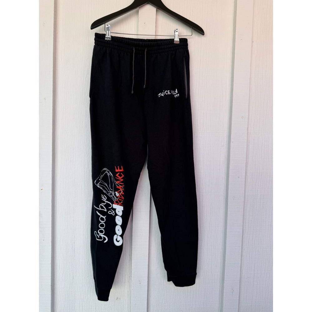 Juice WRLD 999 Club Sweatpant Medium Black Goodbye & Good Riddance Merch Joggers